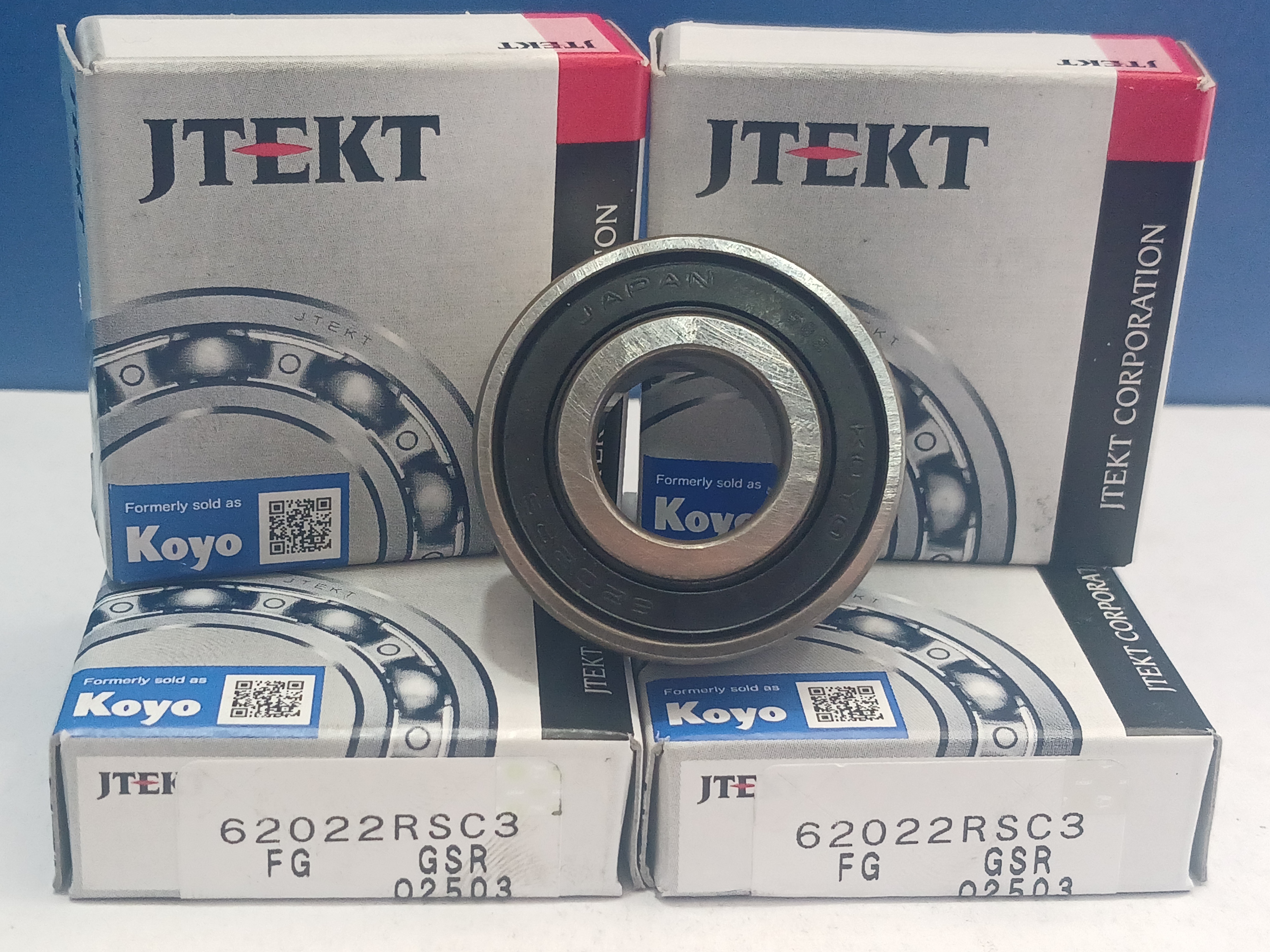 خرید بلبرینگ 6202 کویو ژاپن | ابعاد 15x35 | پارس بلبرینگ
